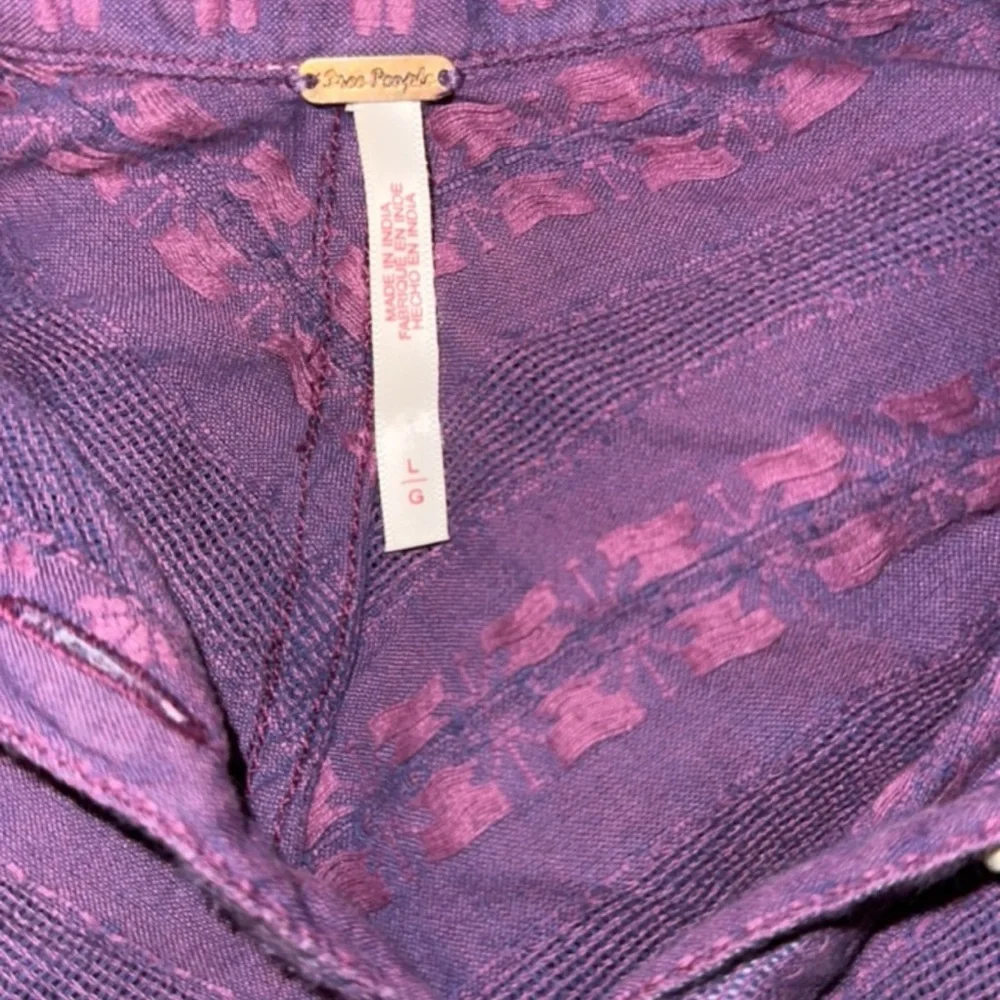 Free People Purple Midi Dress - Picture 2 of 4